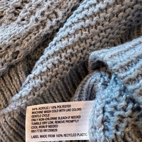 Plus XXL Boho Oversized Knit Pullover Sweater - Size XXL - Picture 8 of 11